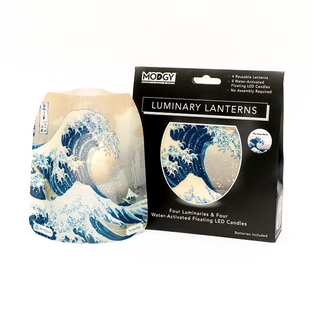 The Great Wave Luminary Lanterns