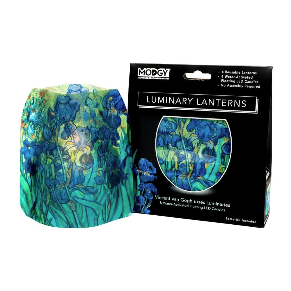 Irises Luminary Lanterns