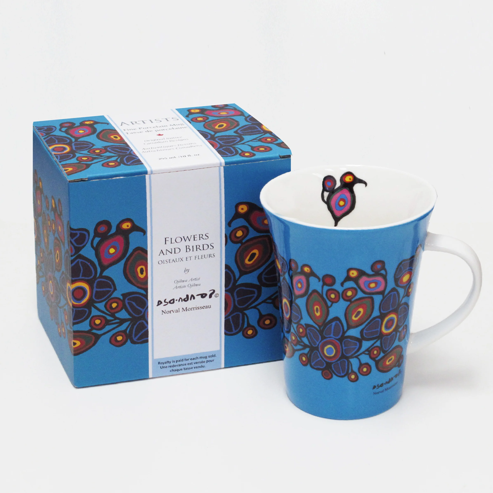 Flowers and Birds Mug