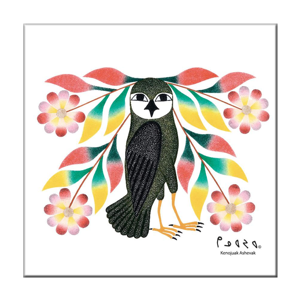 Owl's Bouquet Trivet
