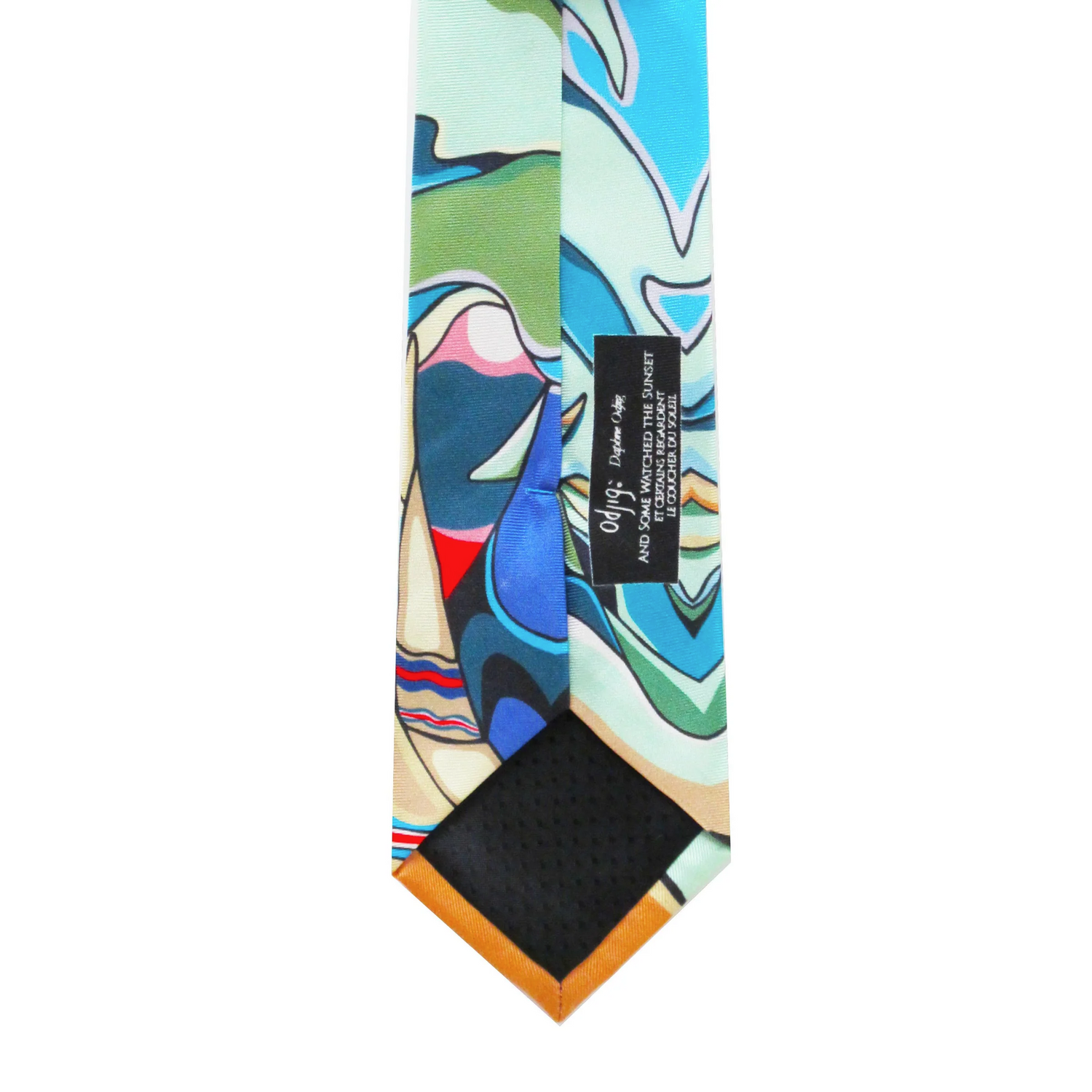 Some Watched the Sunset Silk Tie