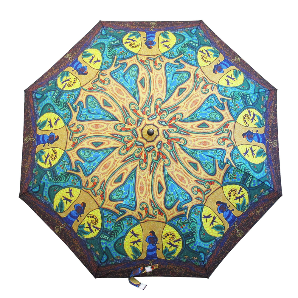 Strong Earth Woman Umbrella