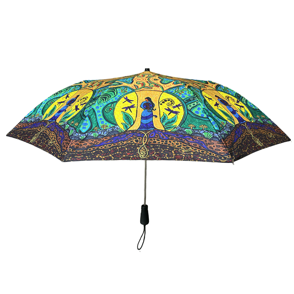 Strong Earth Woman Umbrella