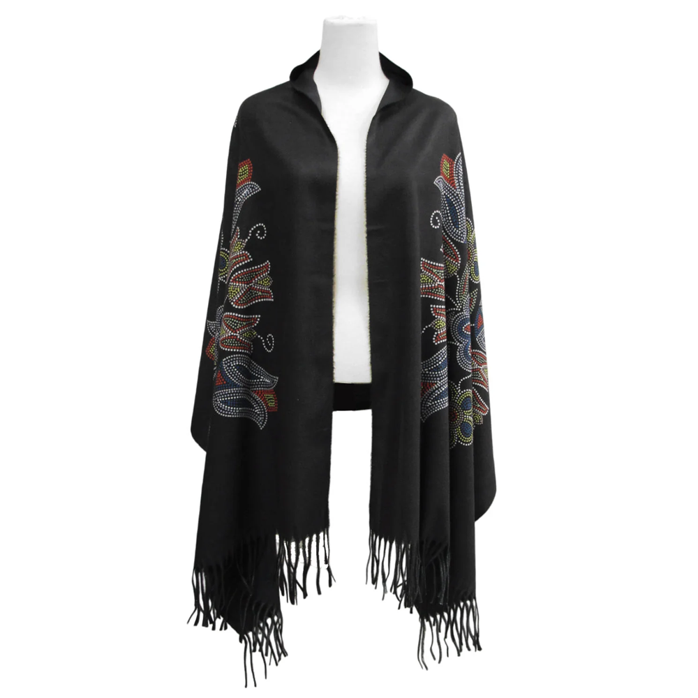 Silver Threads Shawl