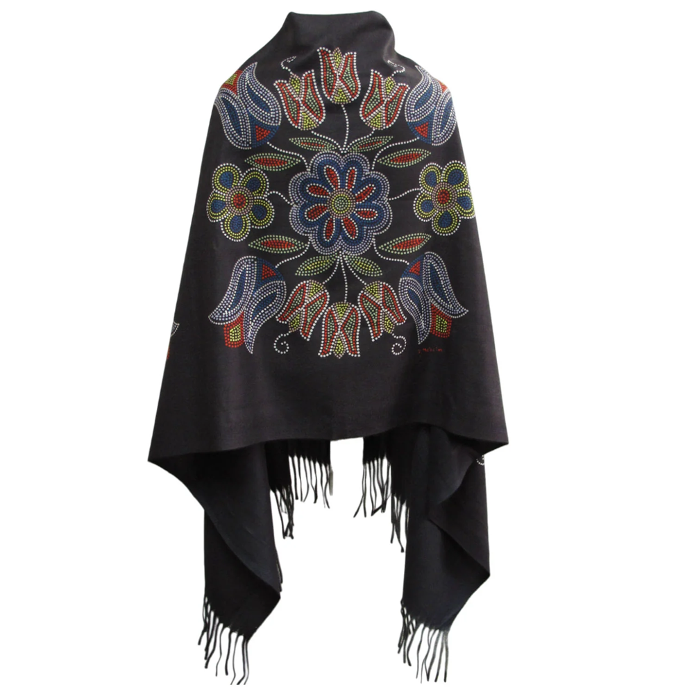 Silver Threads Shawl