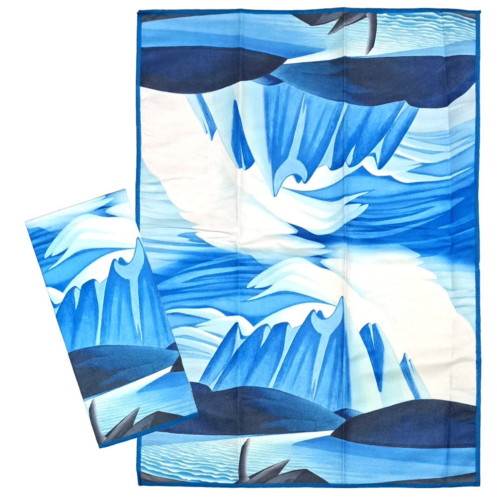 Lake and Mountains Microfibre Towel