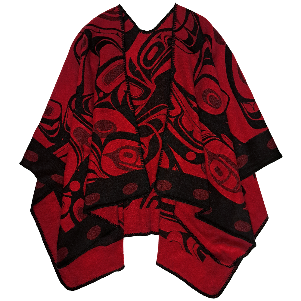 Orca Cape (Red & Black)
