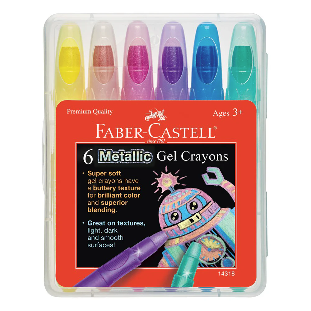 Crayons gel métalliques