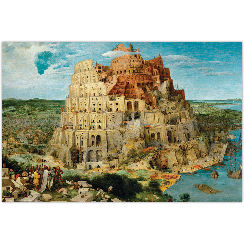Affiche La tour de Babel