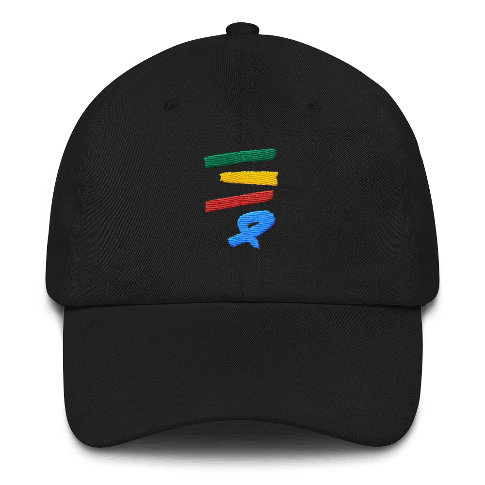 Three + Blue Loop Cap