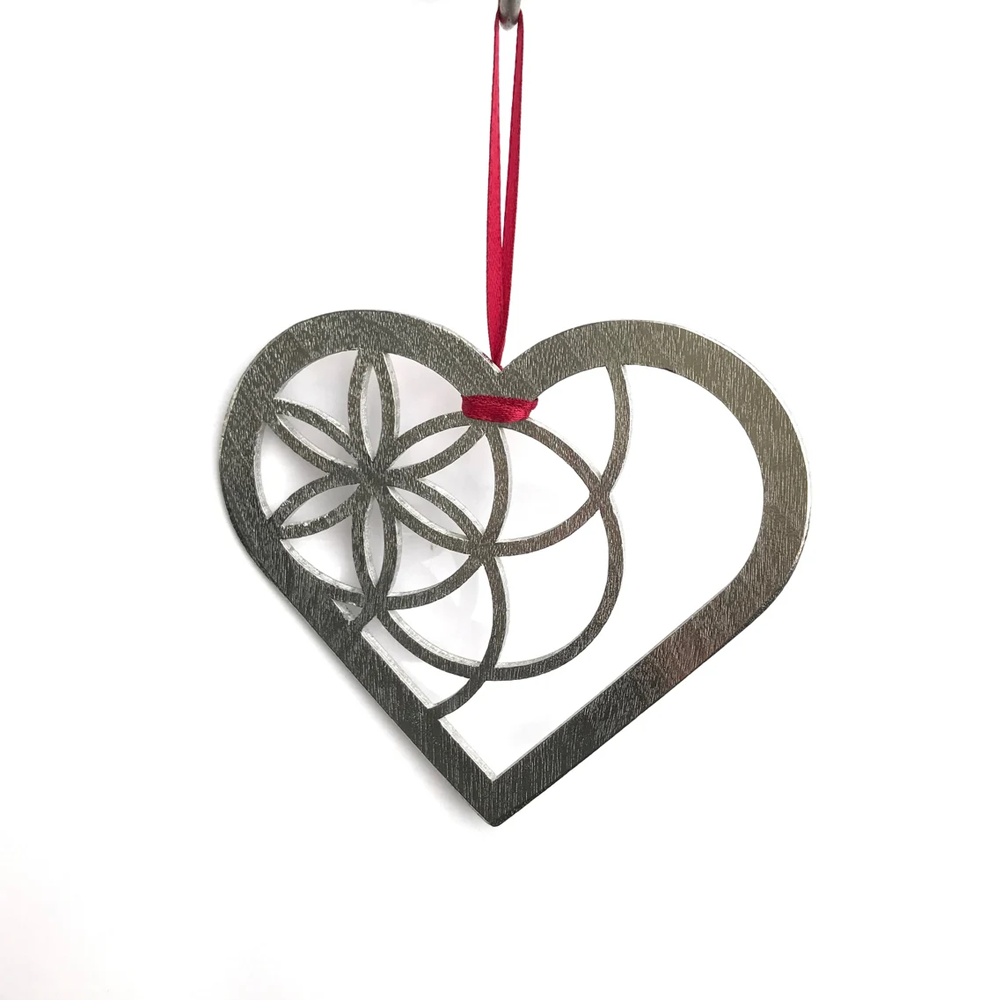 Heart Ornament & Coaster