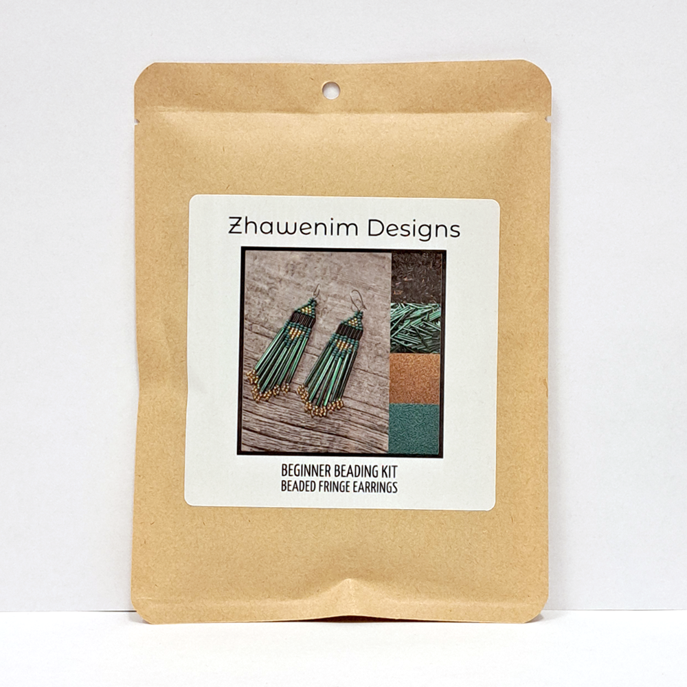 Beading Kit (Dark Green & Gold)