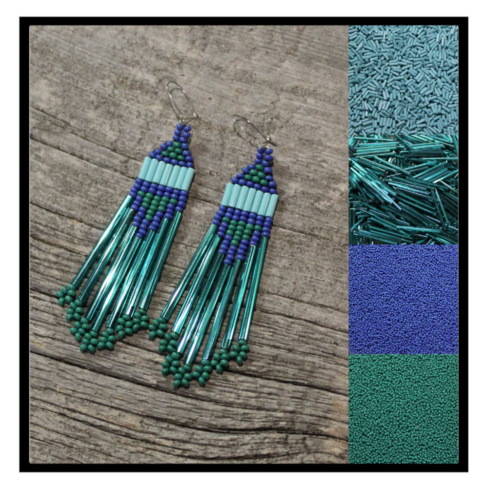 Beading Kit (Turquoise, Green & Blue)