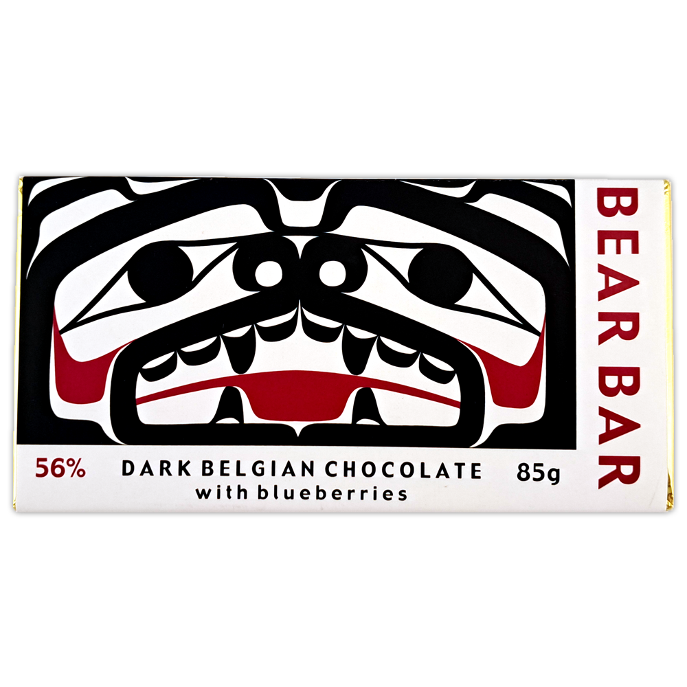 Bear Bar (Belgian Dark Chocolate with Blueberries)