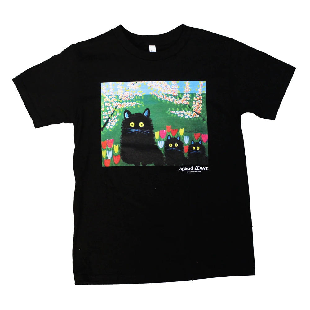 Three Black Cats Unisex T-Shirt