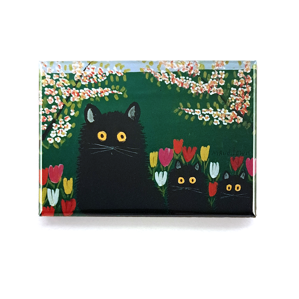 Aimant Three Black Cats