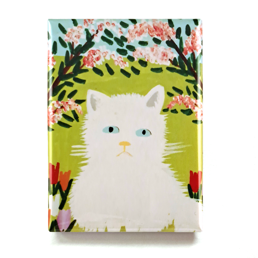 Aimant White Cat (2)