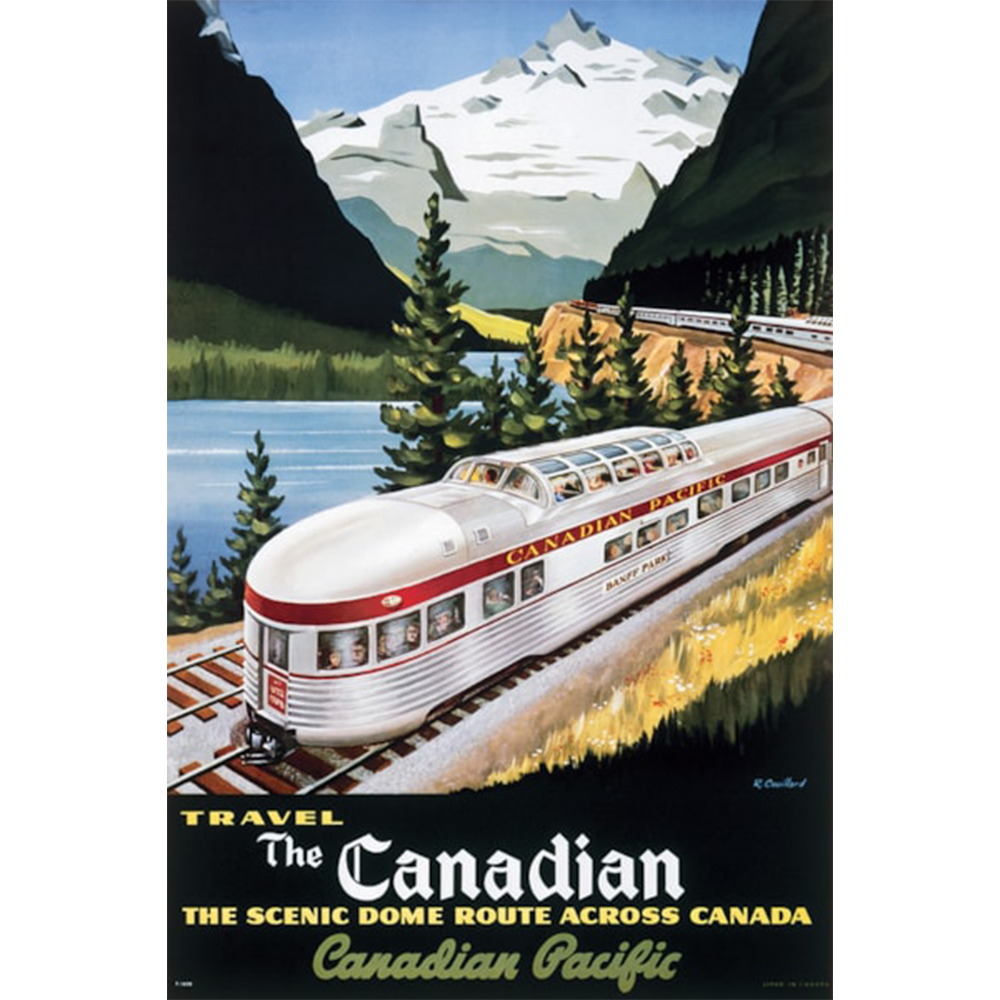 Affiche Canadian Pacific: The Scenic Dome Route