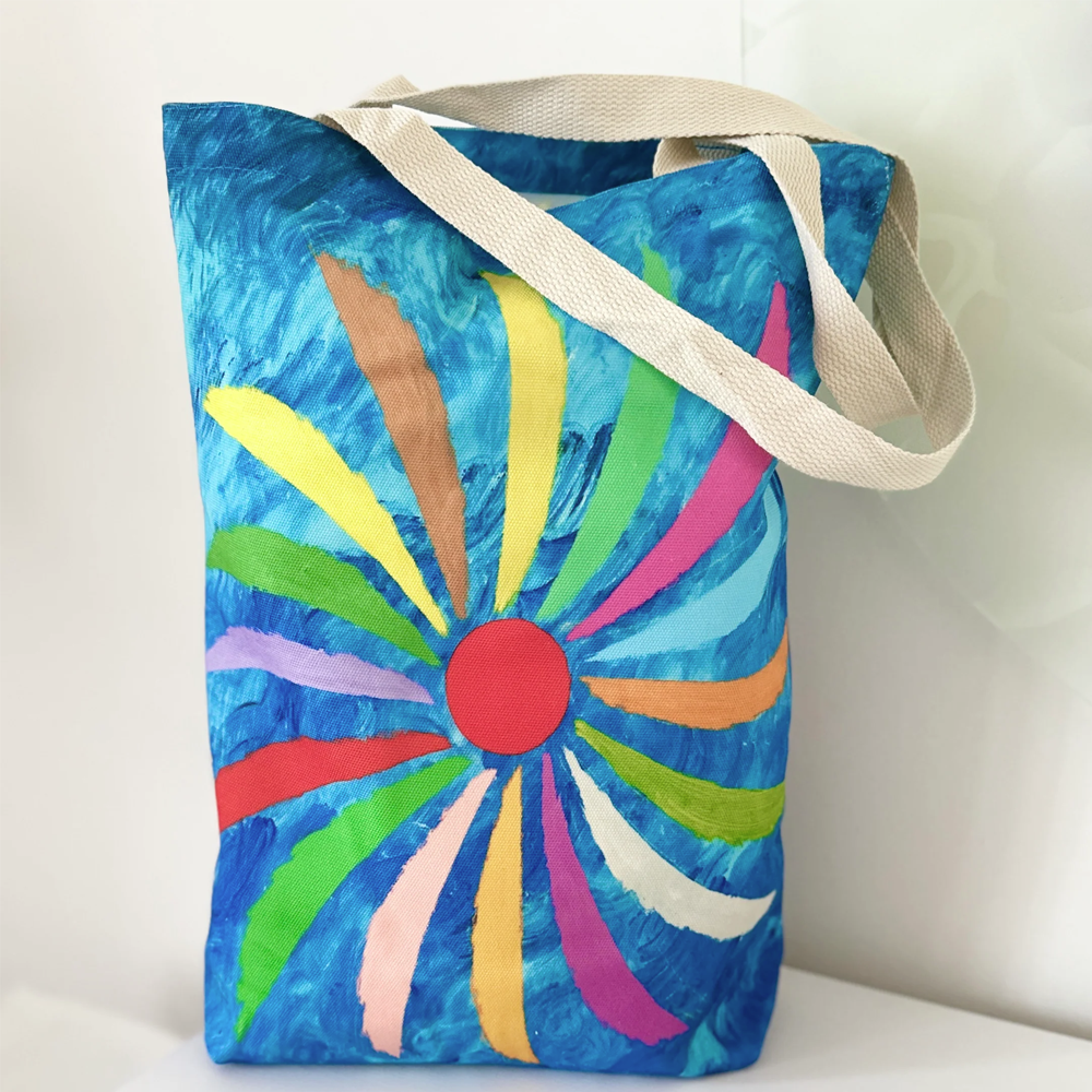 Night Spin Tote Bag