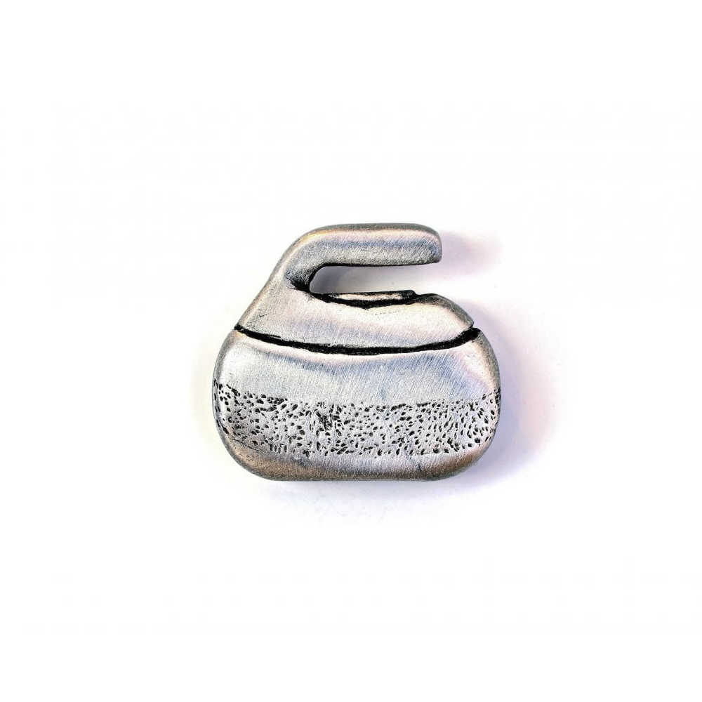 Curling Rock Magnet