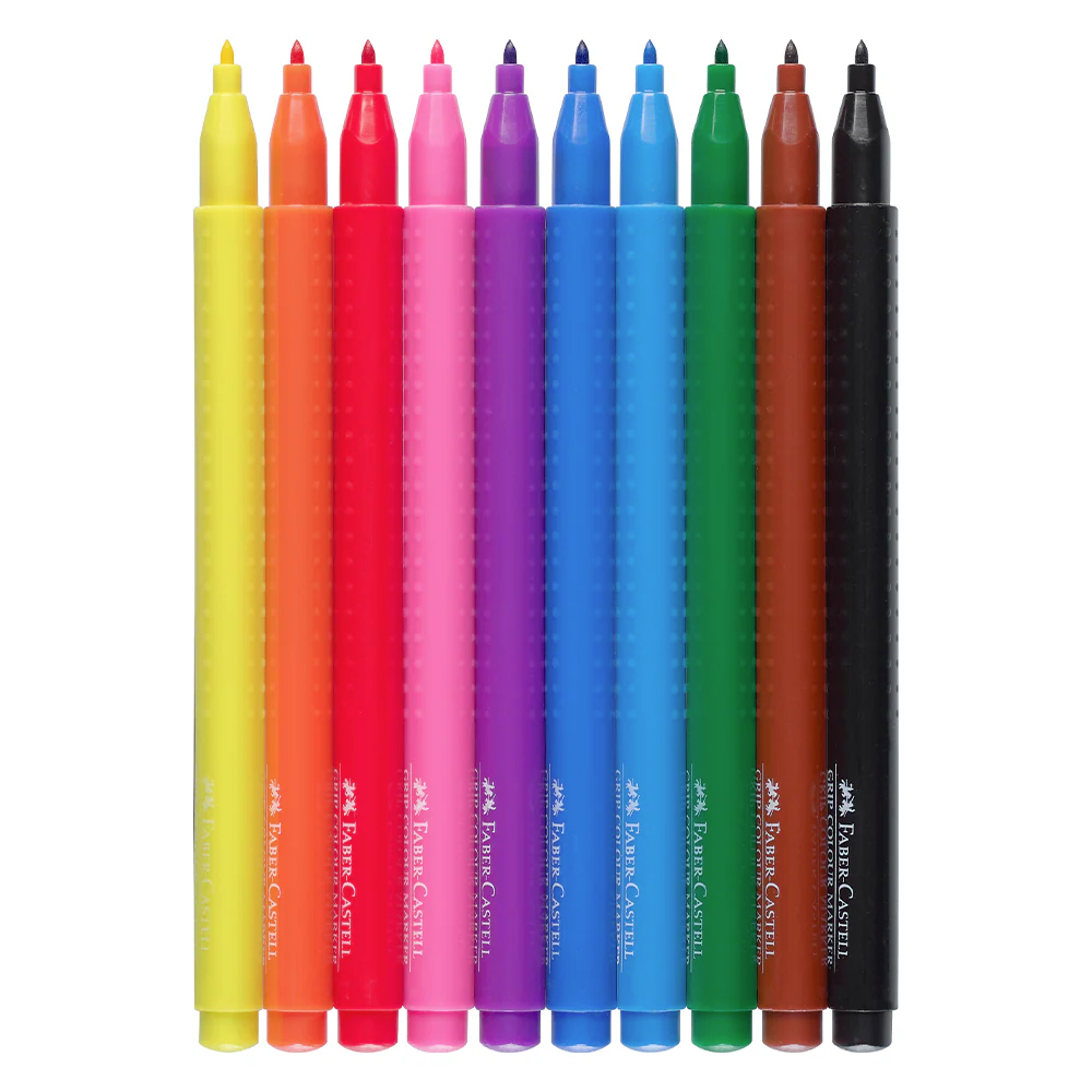 Marqueurs de couleur Grip (ensemble de 10)