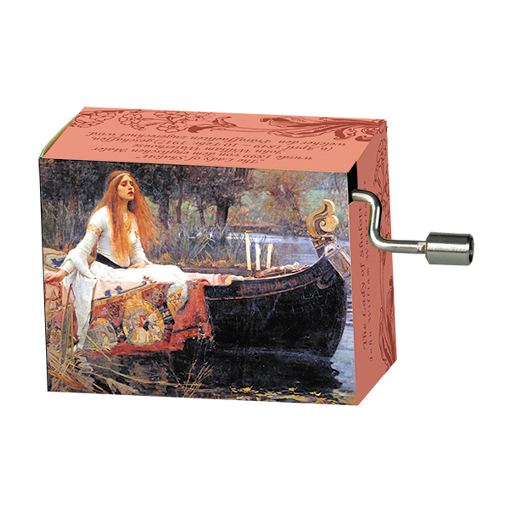 The Lady of Shalott Music Box