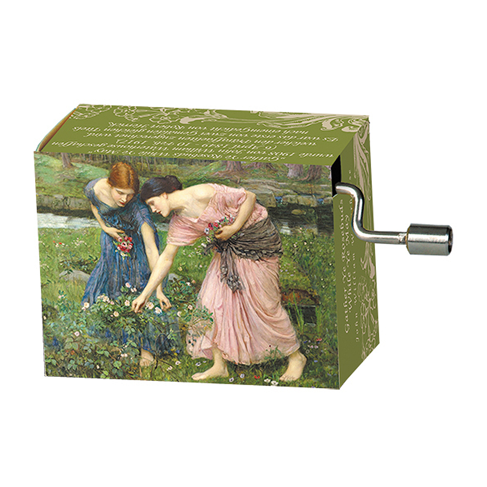 Gather Ye Rosebuds Music Box
