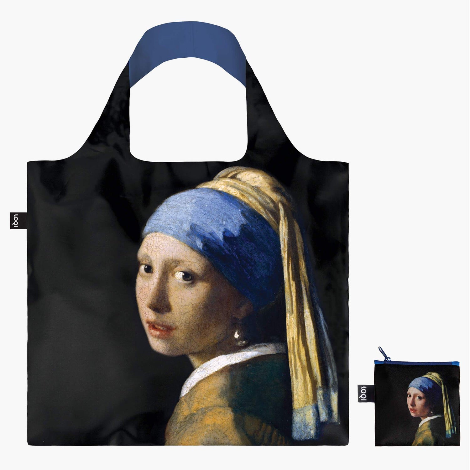 Sac pliable La jeune fille à la perle