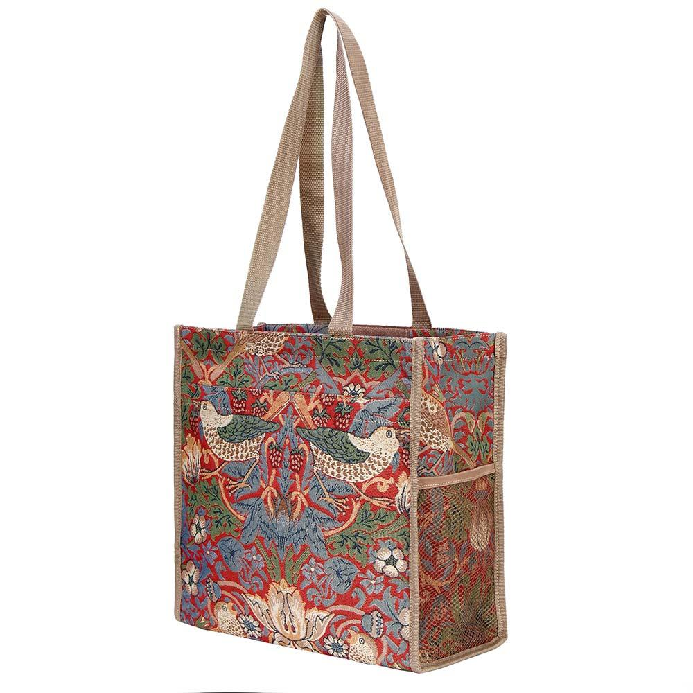 Sac de courses Voleur de fraises (rouge)