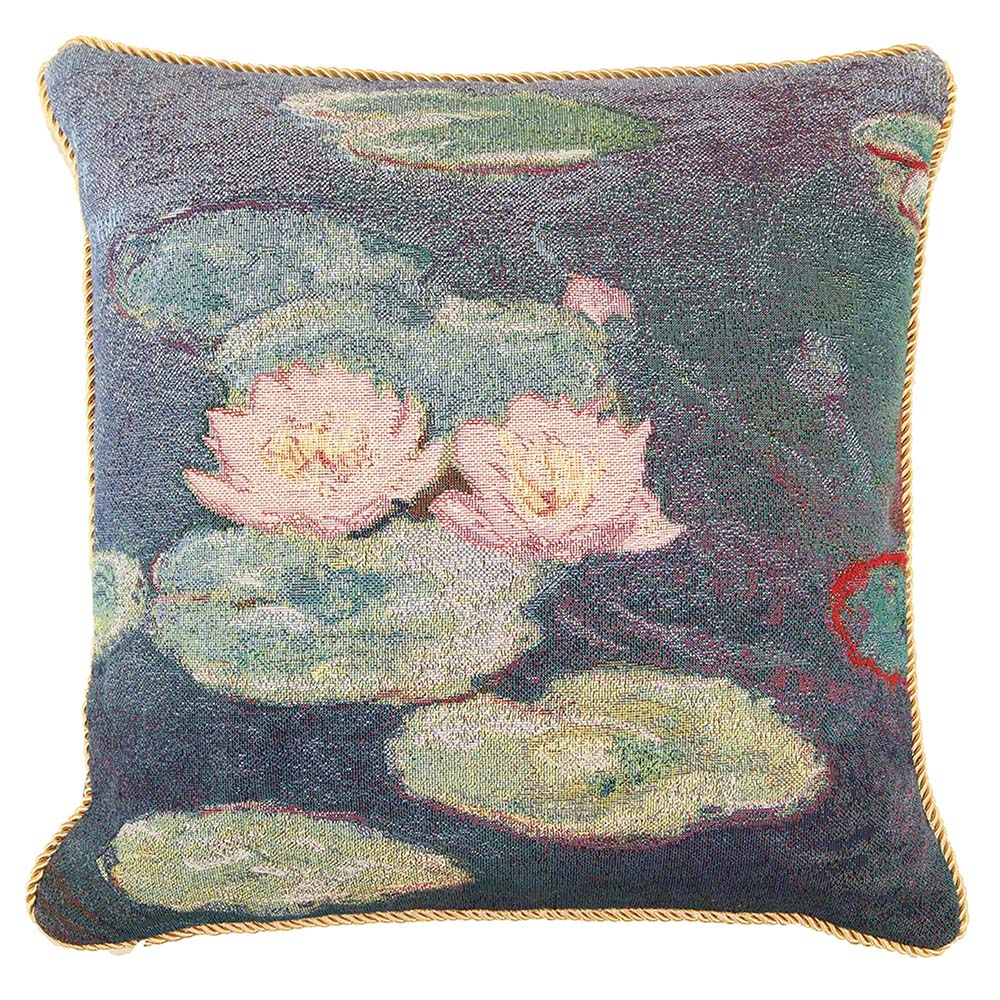 Water Lilies Cushion Cover