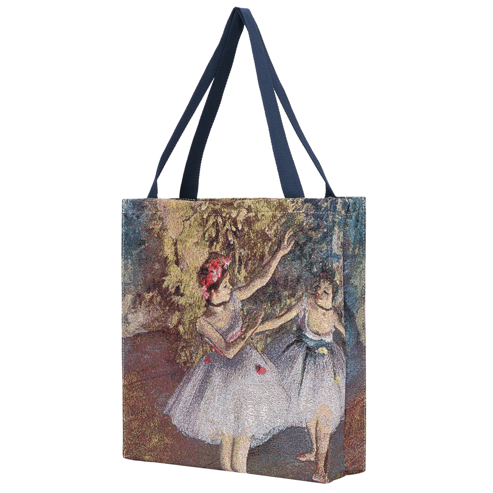 Sac à soufflets Deux danseuses en scène