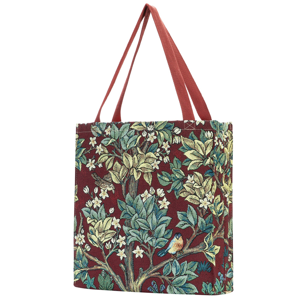 Sac à soufflets L'arbre de vie (rouge)