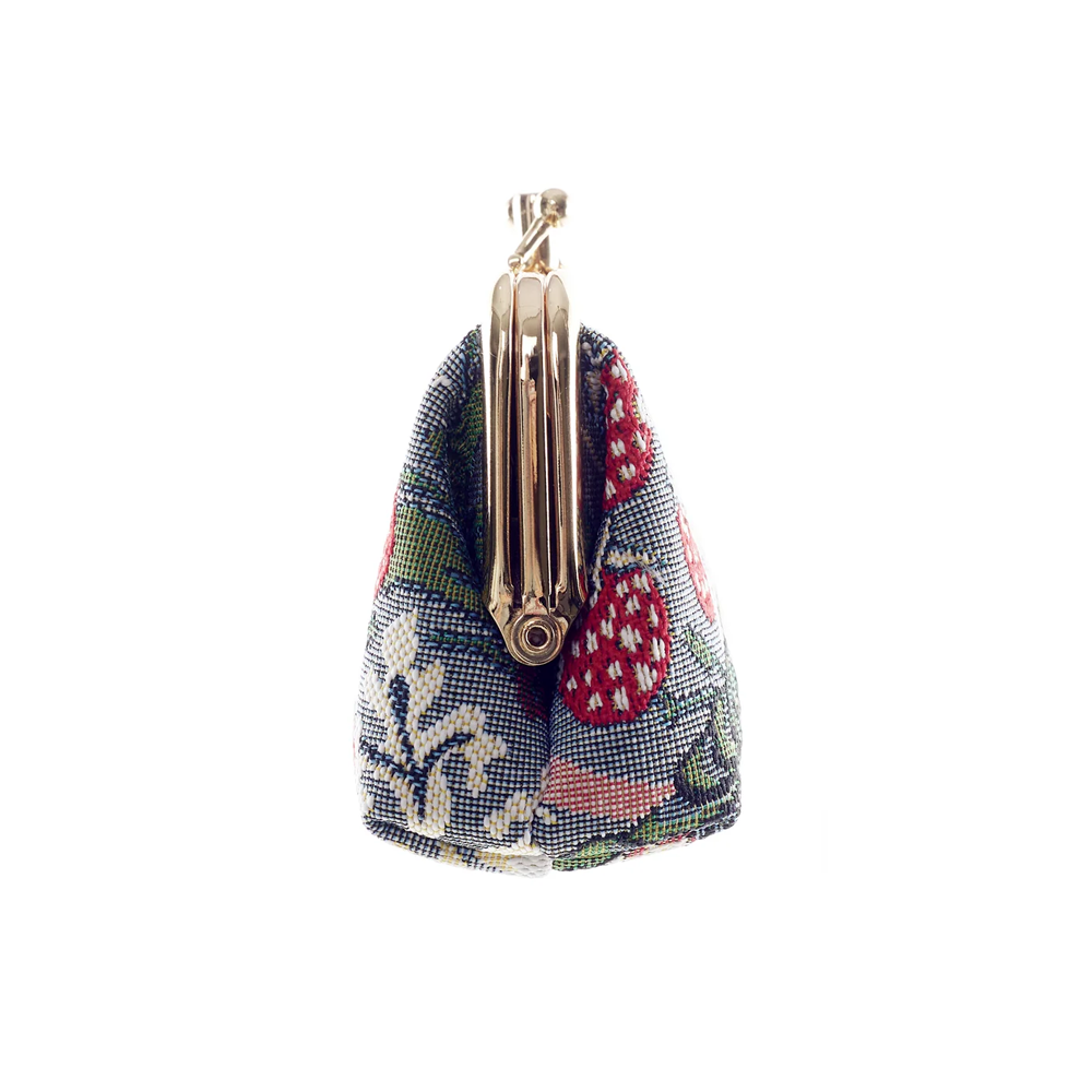 Porte-monnaie Voleur de fraises (gris)