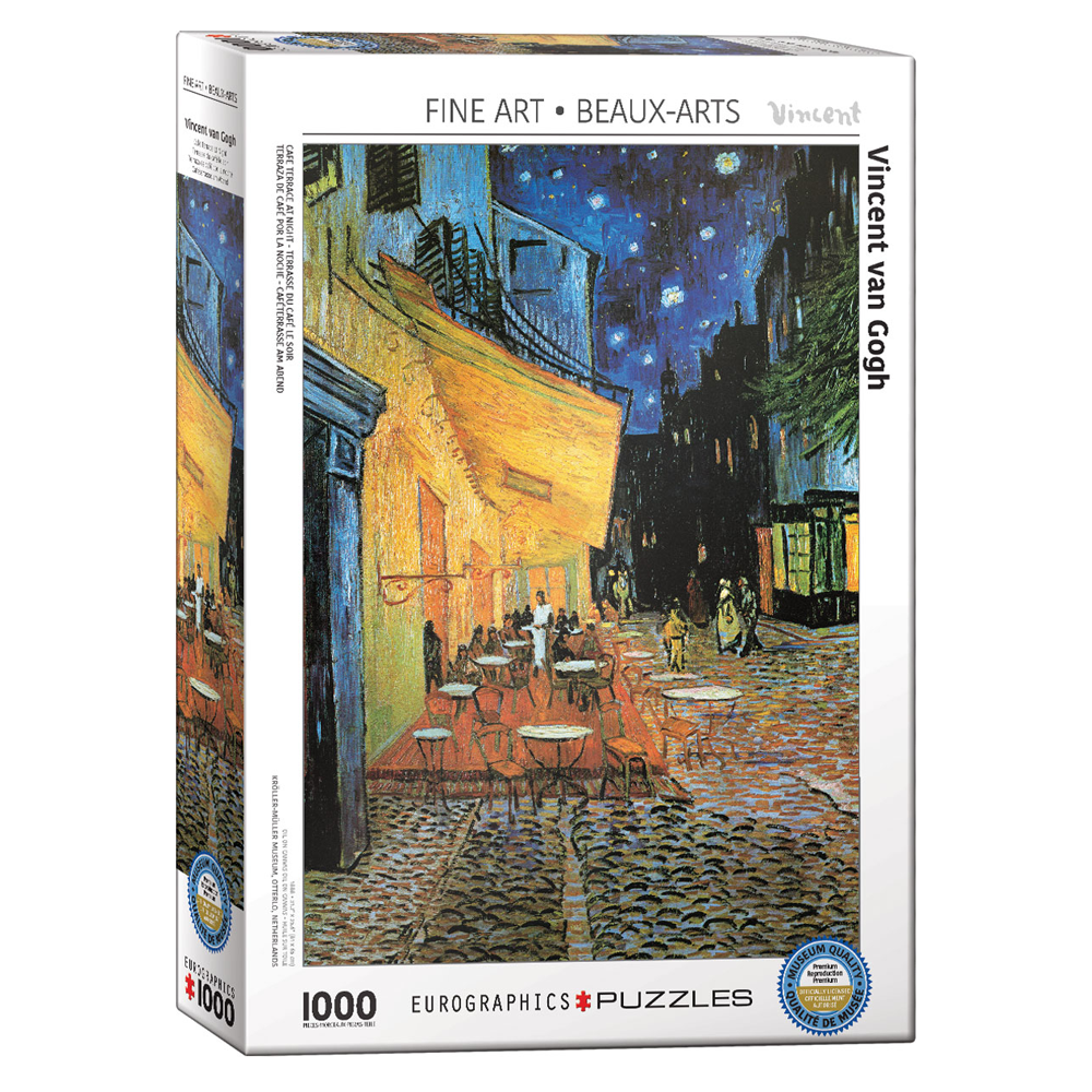 Casse-tête Terrasse de café la nuit
