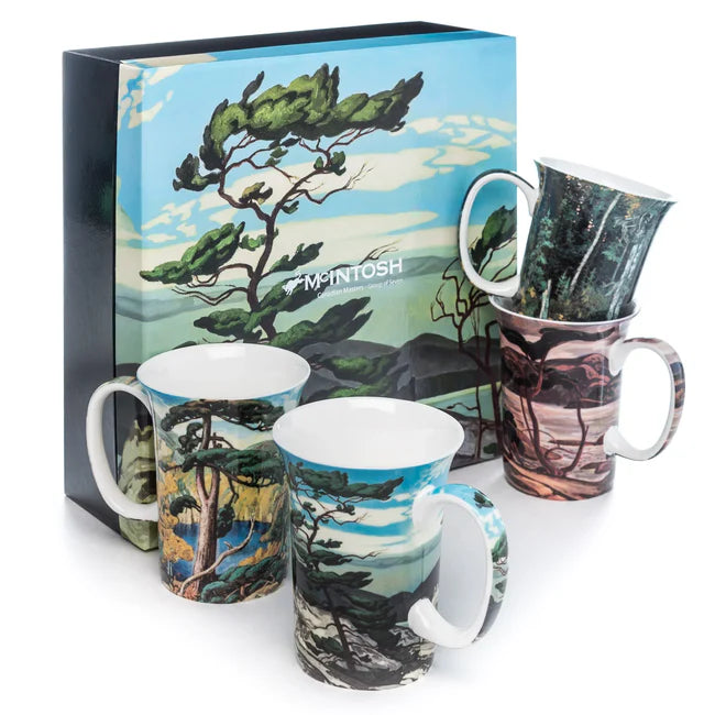 Group of Seven Set of 4 Mugs