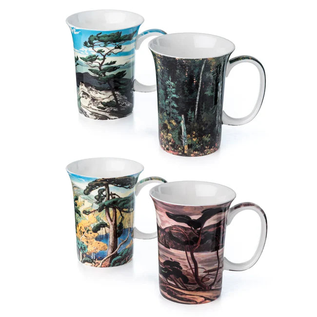 Group of Seven Set of 4 Mugs