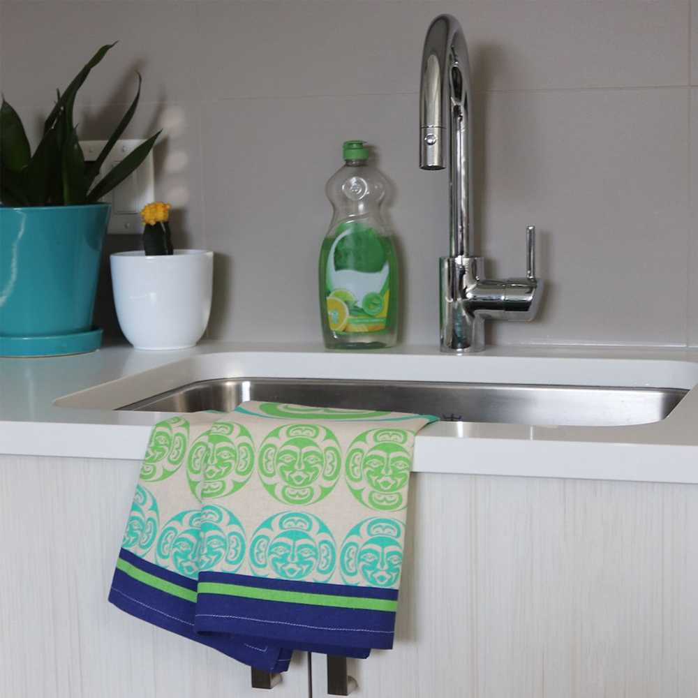 Moon Tea Towel