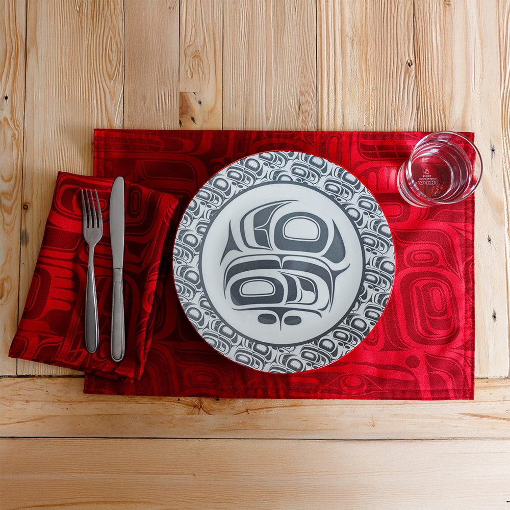 Transforming Eagle Set of 2 Dinner Plates