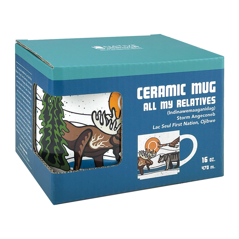 All My Relatives (Indinawemaaganidag) Ceramic Mug