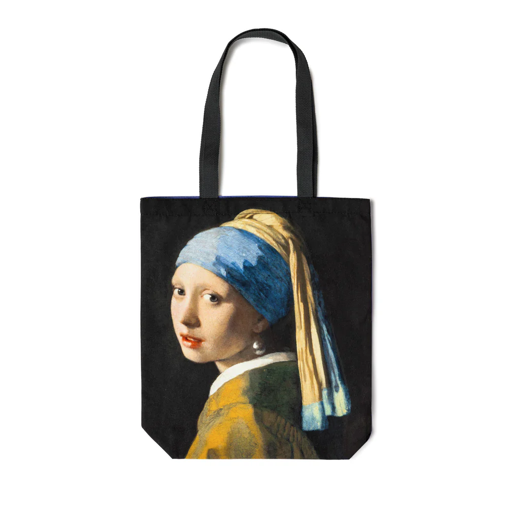 Girl with a Pearl Earring Tote Bag