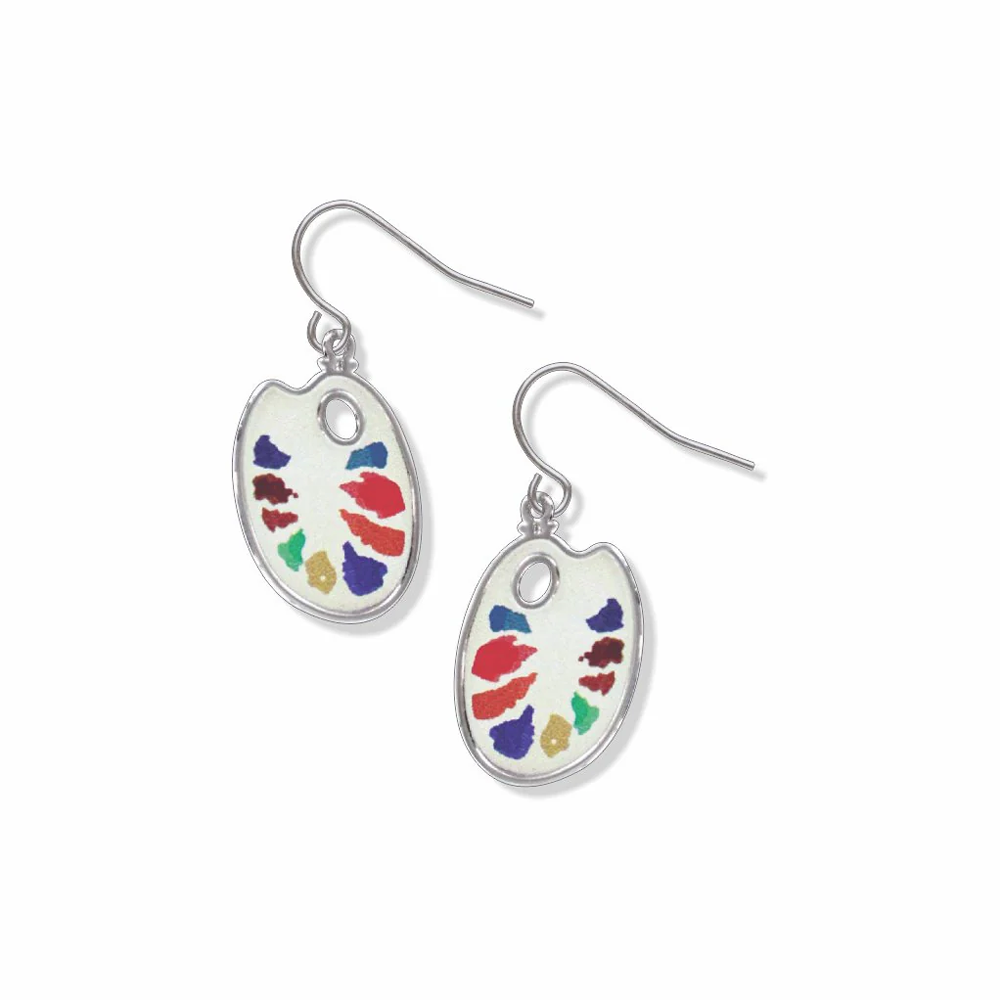 Boucles d'oreilles Palette de couleur