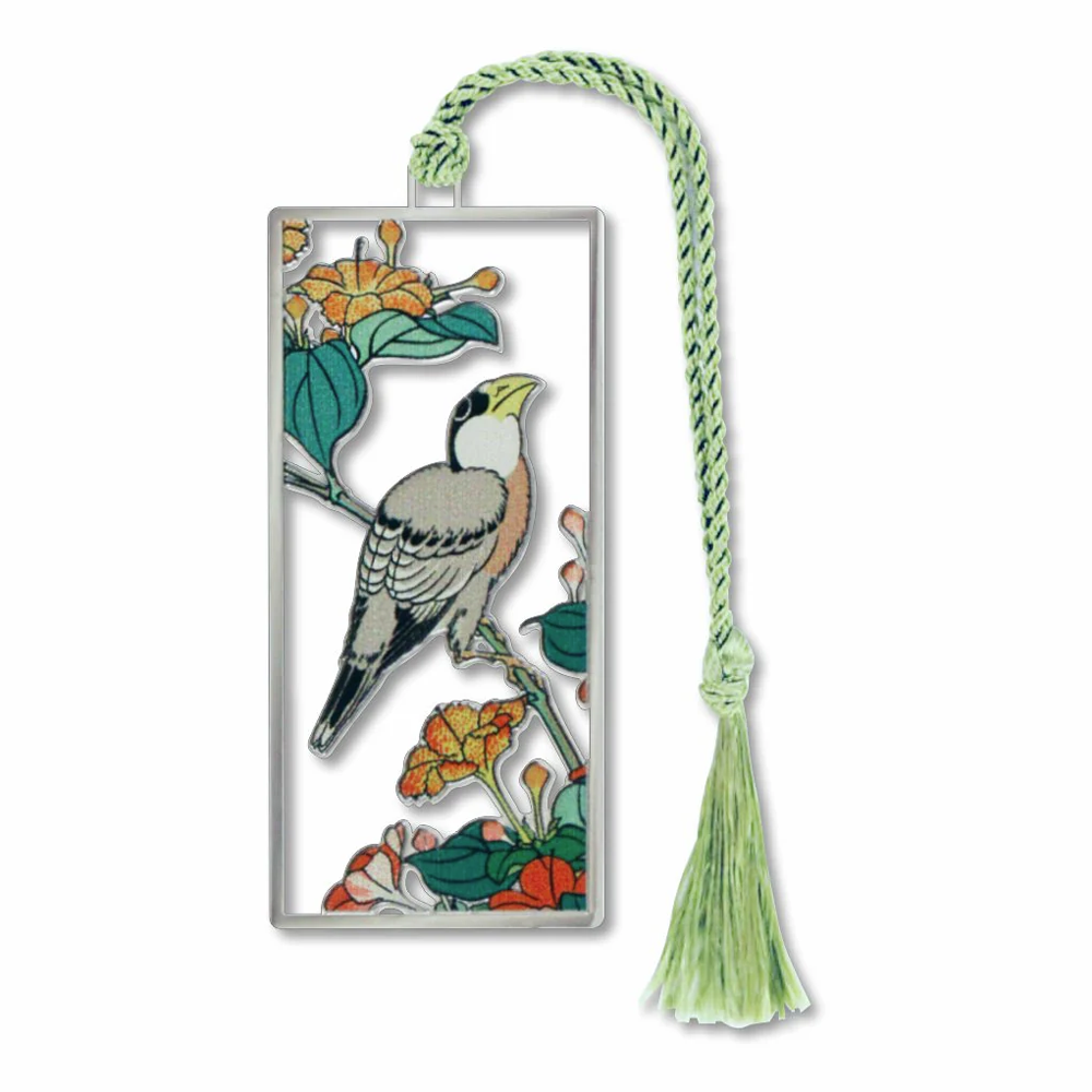 Signet Oiseau et fleur