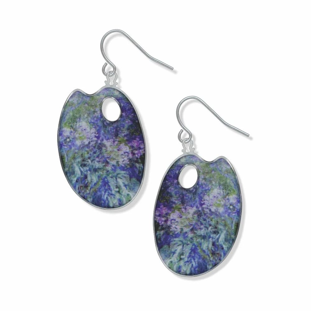 Boucles d'oreilles Les couleurs de Monet