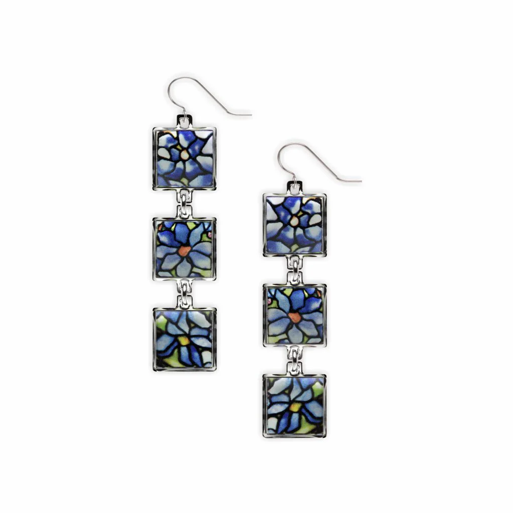 Boucles d'oreilles Tiffany Clematis