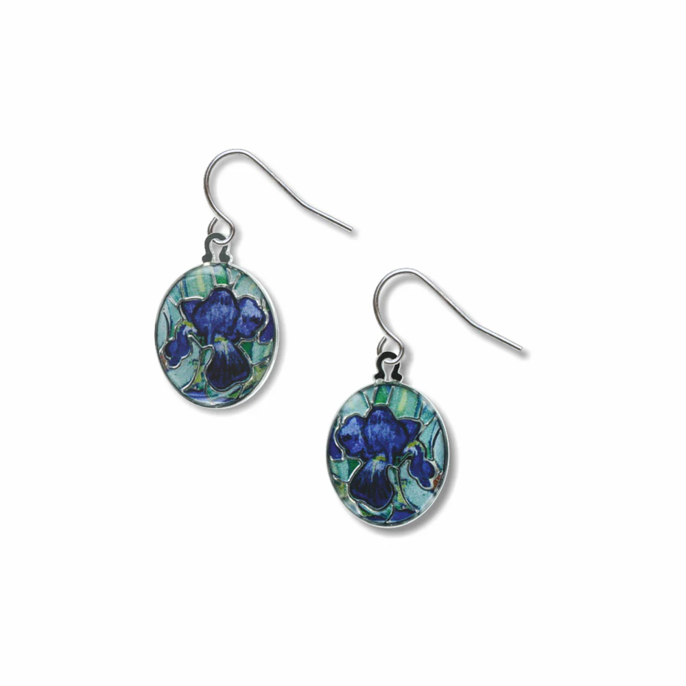 Boucles d'oreilles Les iris