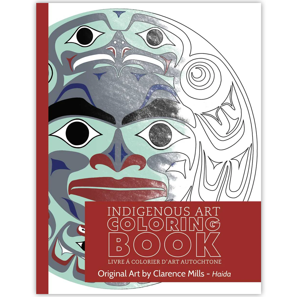 Clarence Mills Indigenous Art Colouring Book