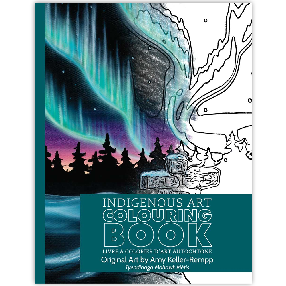 Amy Keller-Rempp Indigenous Art Colouring Book