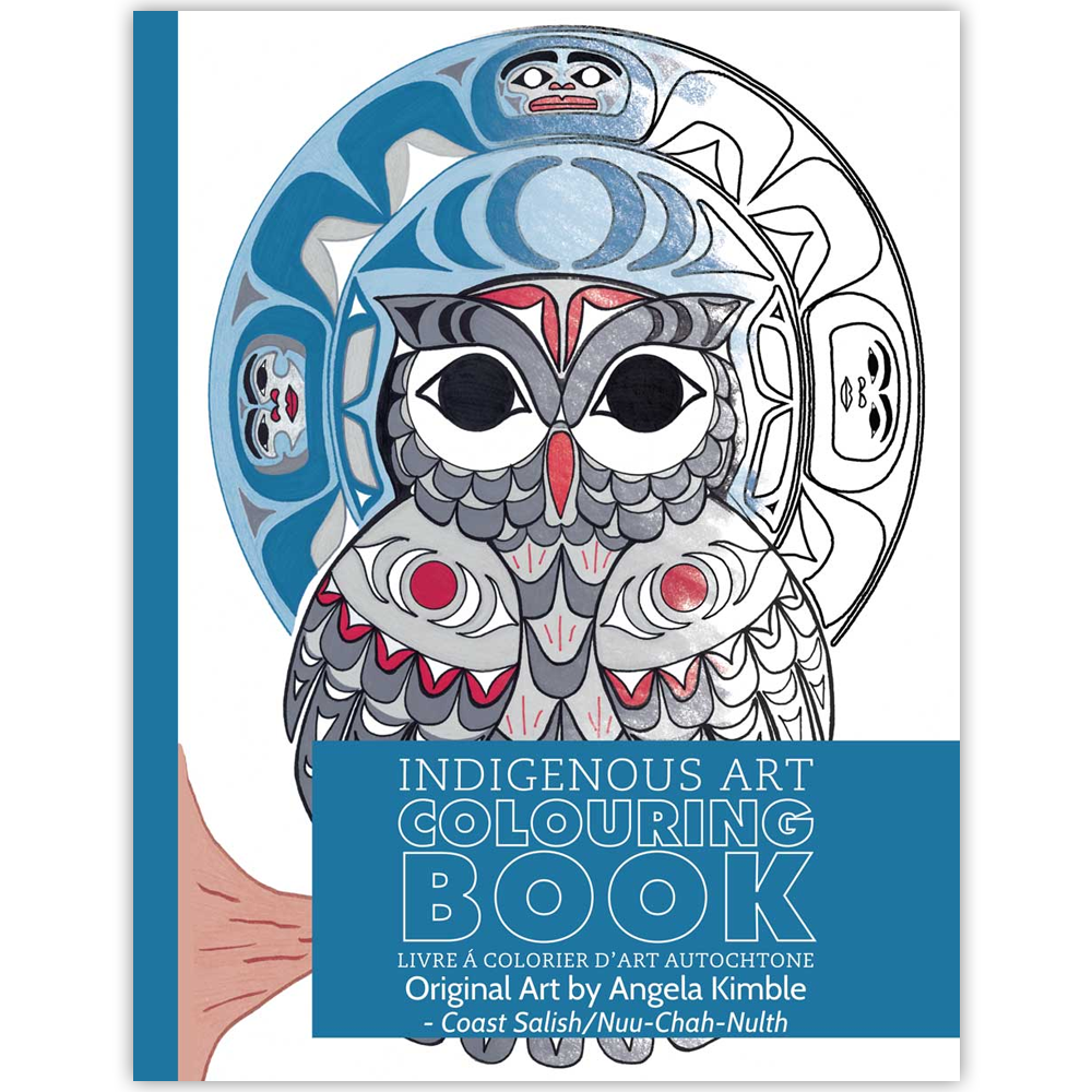 Angela Kimble Indigenous Art Colouring Book