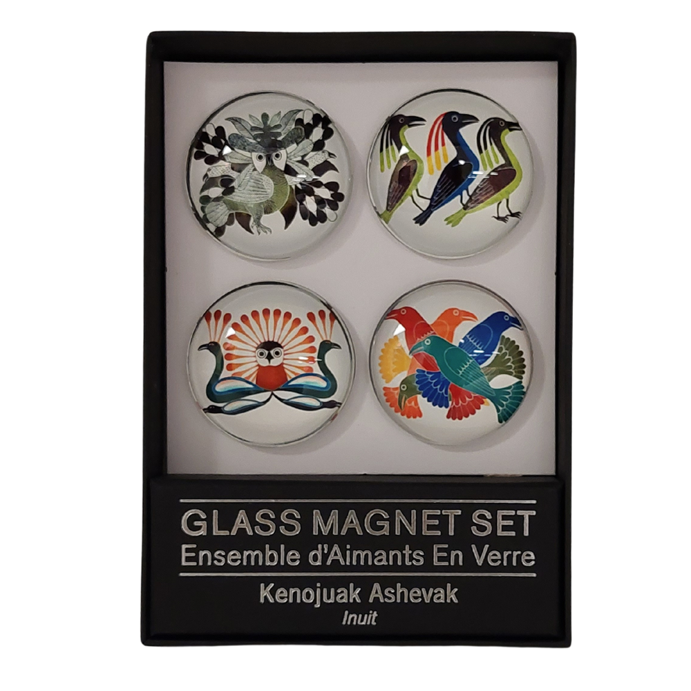 Kenojuak Ashevak Set of 4 Magnets