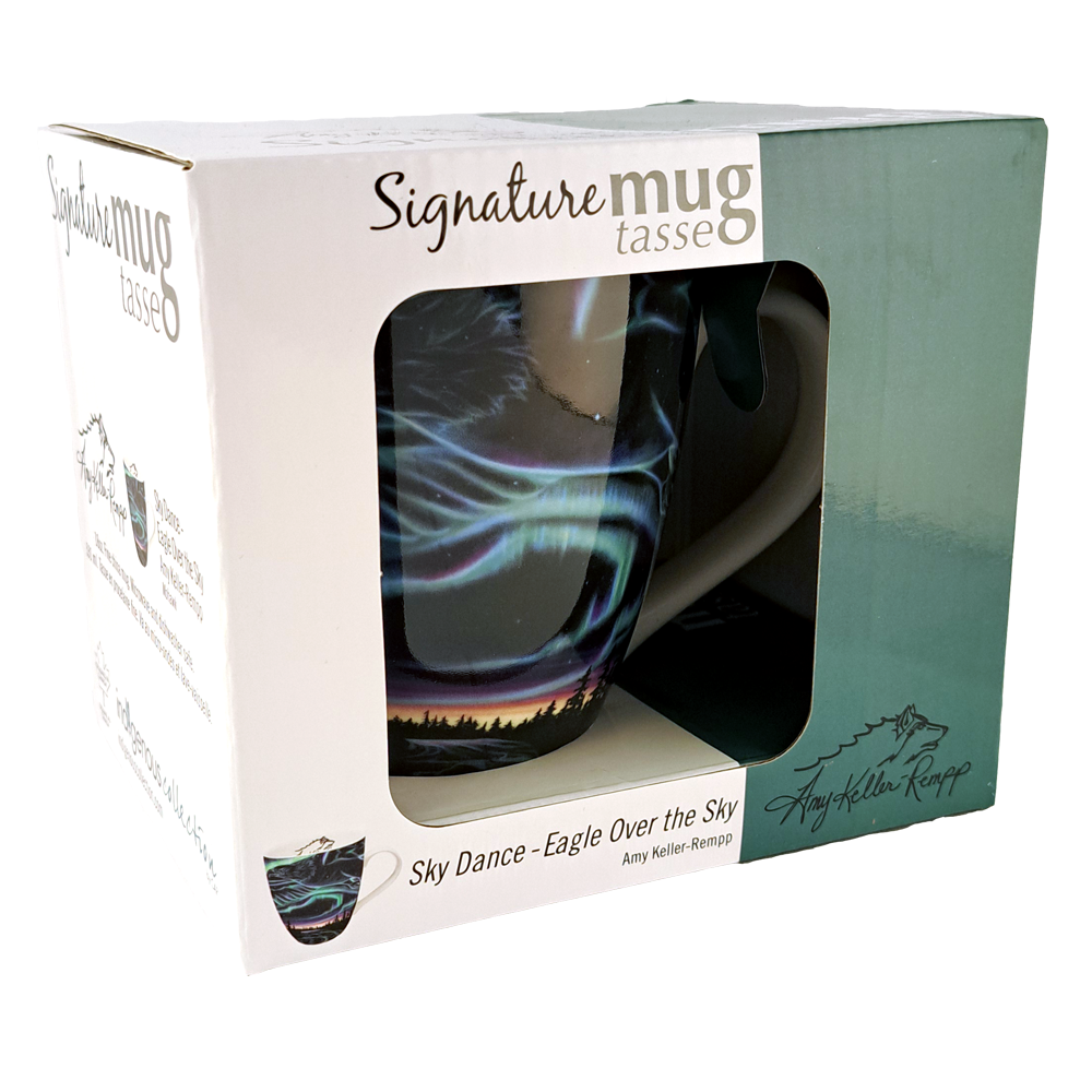 Sky Dance - Eagle Over the Sky Mug